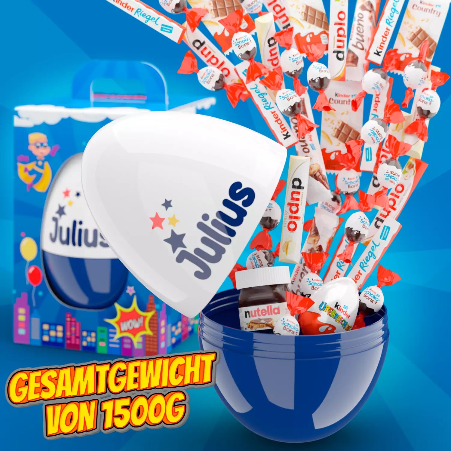 Riesen Superhelden-Ei