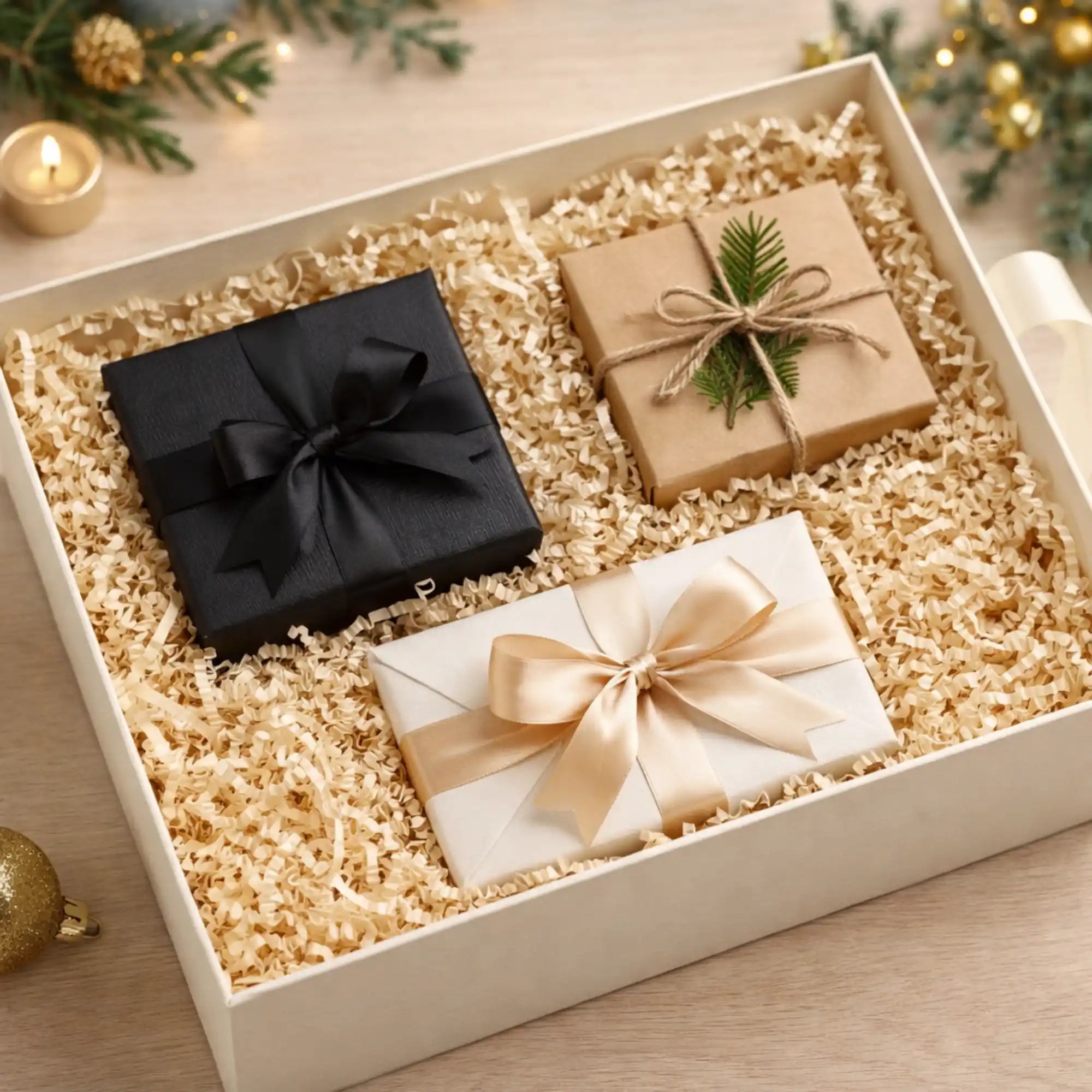 Geschenkfüllung Creme/Beige – 100 g