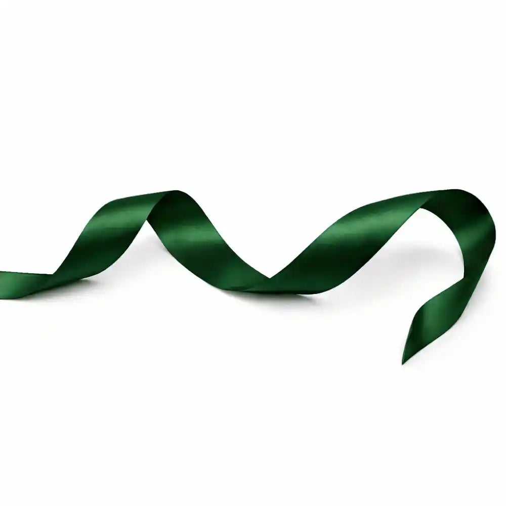 Satinband - Dunkelgrün