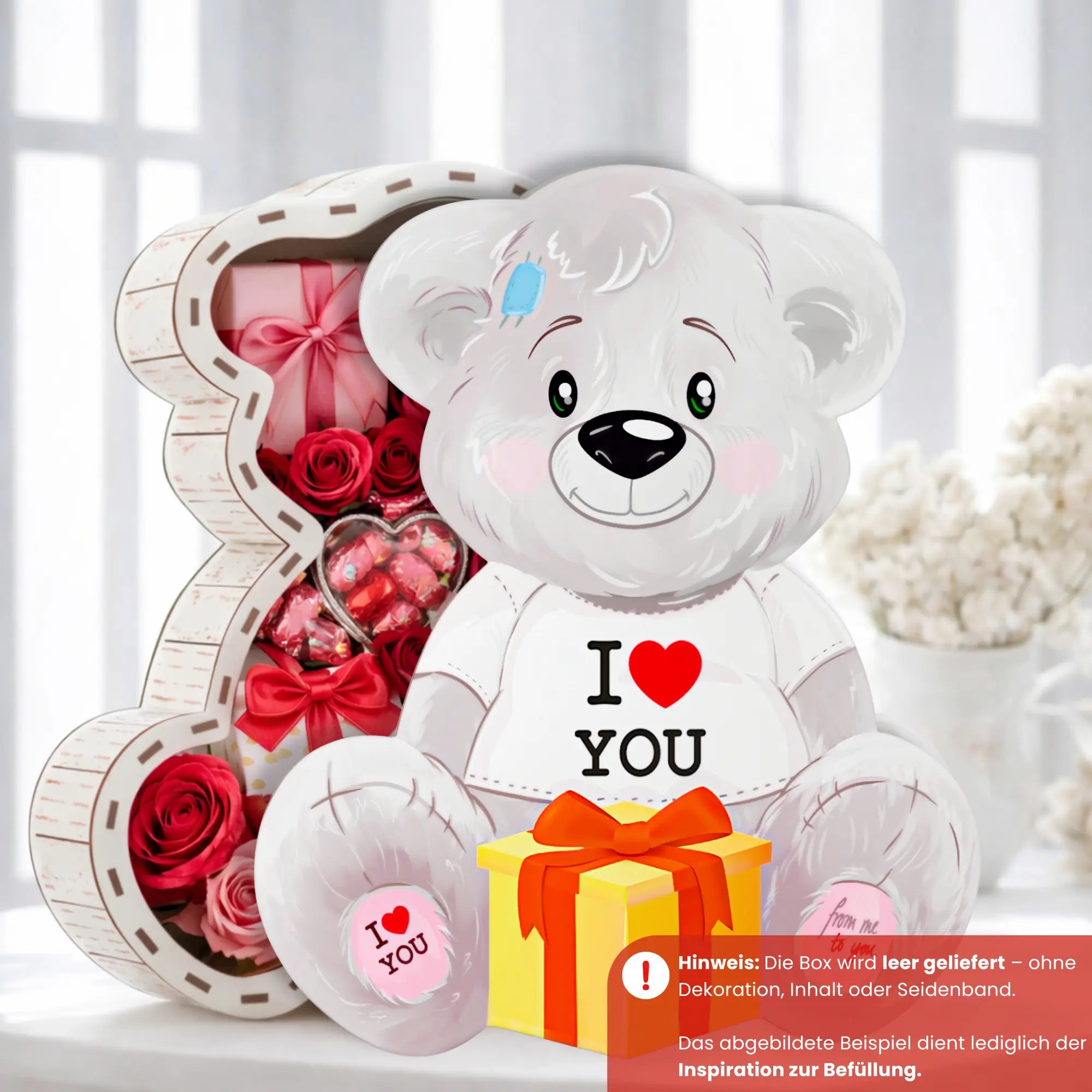 Liebesbär Grau