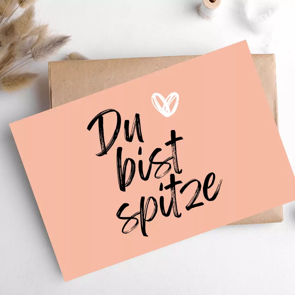 Du bist spitze