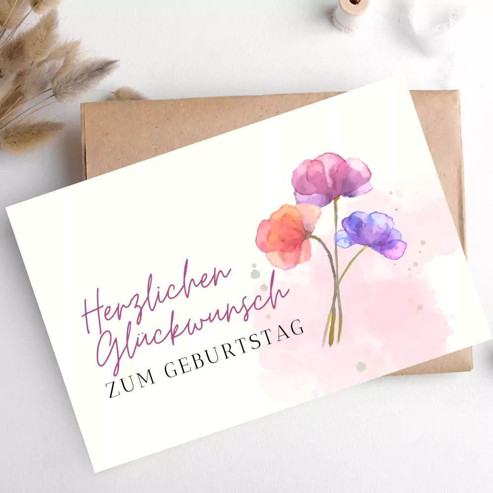 Herzlichen Glückwunsch zum Geburtstag