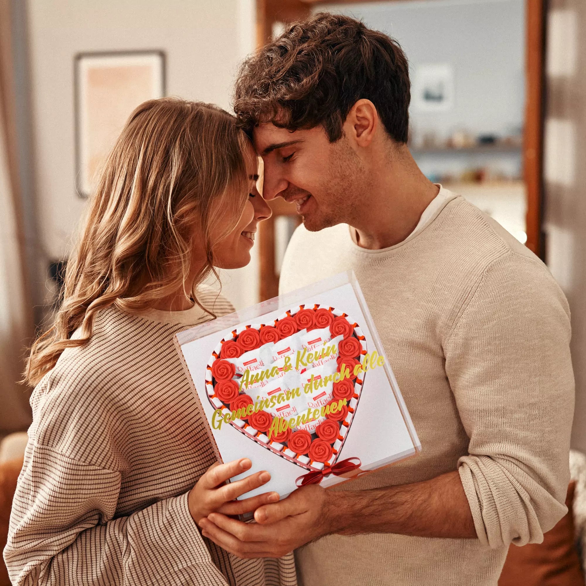 Riegelherz Romantik Rot