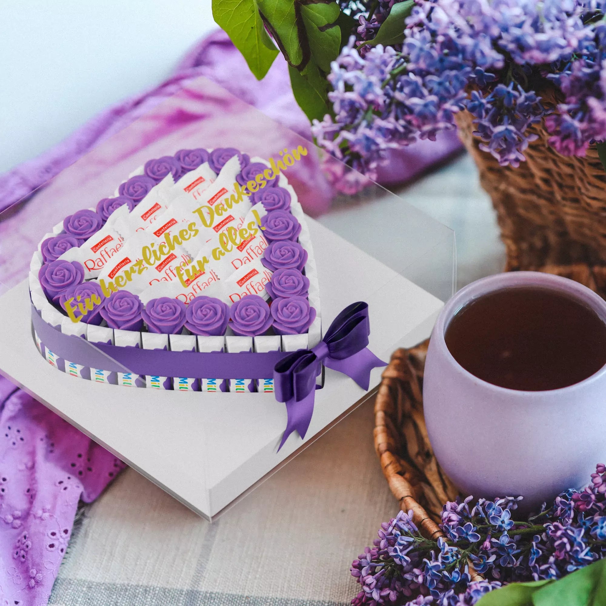 Riegelherz Eleganz Lila