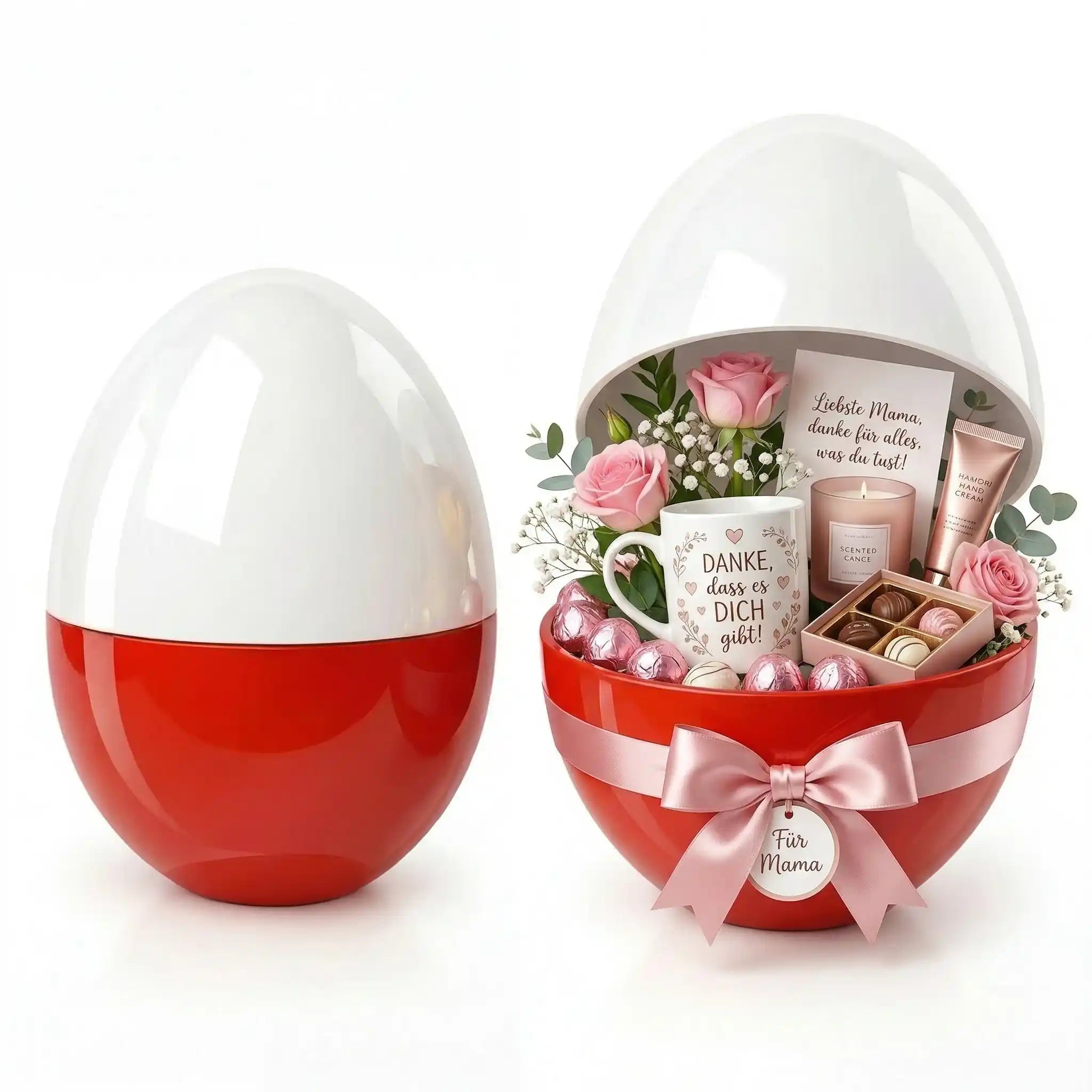 DIY Überraschungsei - Rot