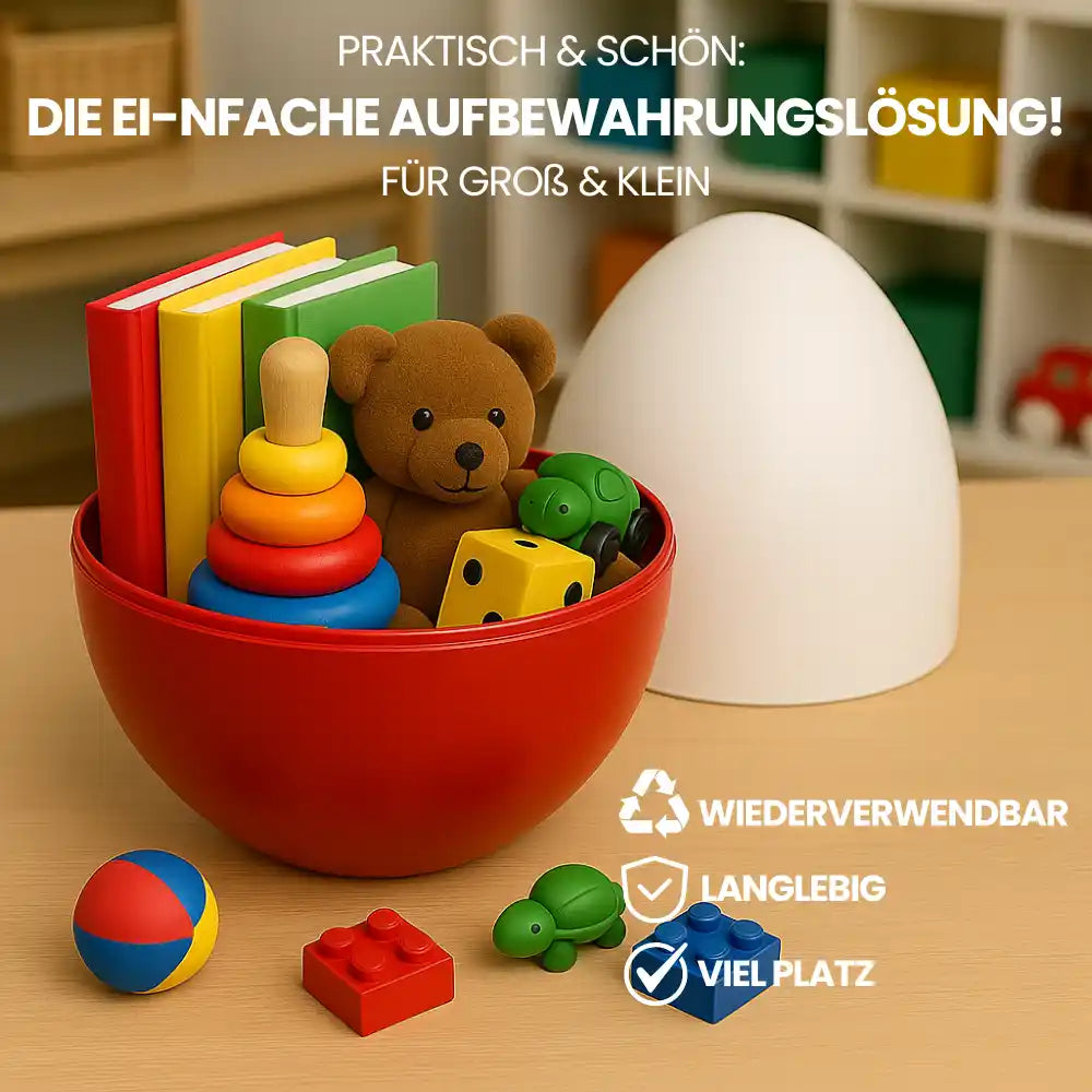 DIY Überraschungsei - Rot