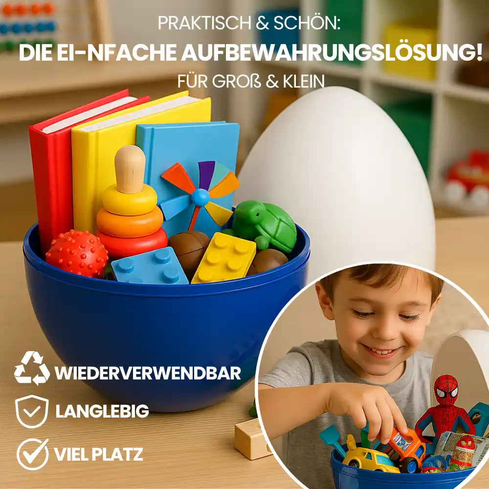 DIY Überraschungsei - Blau