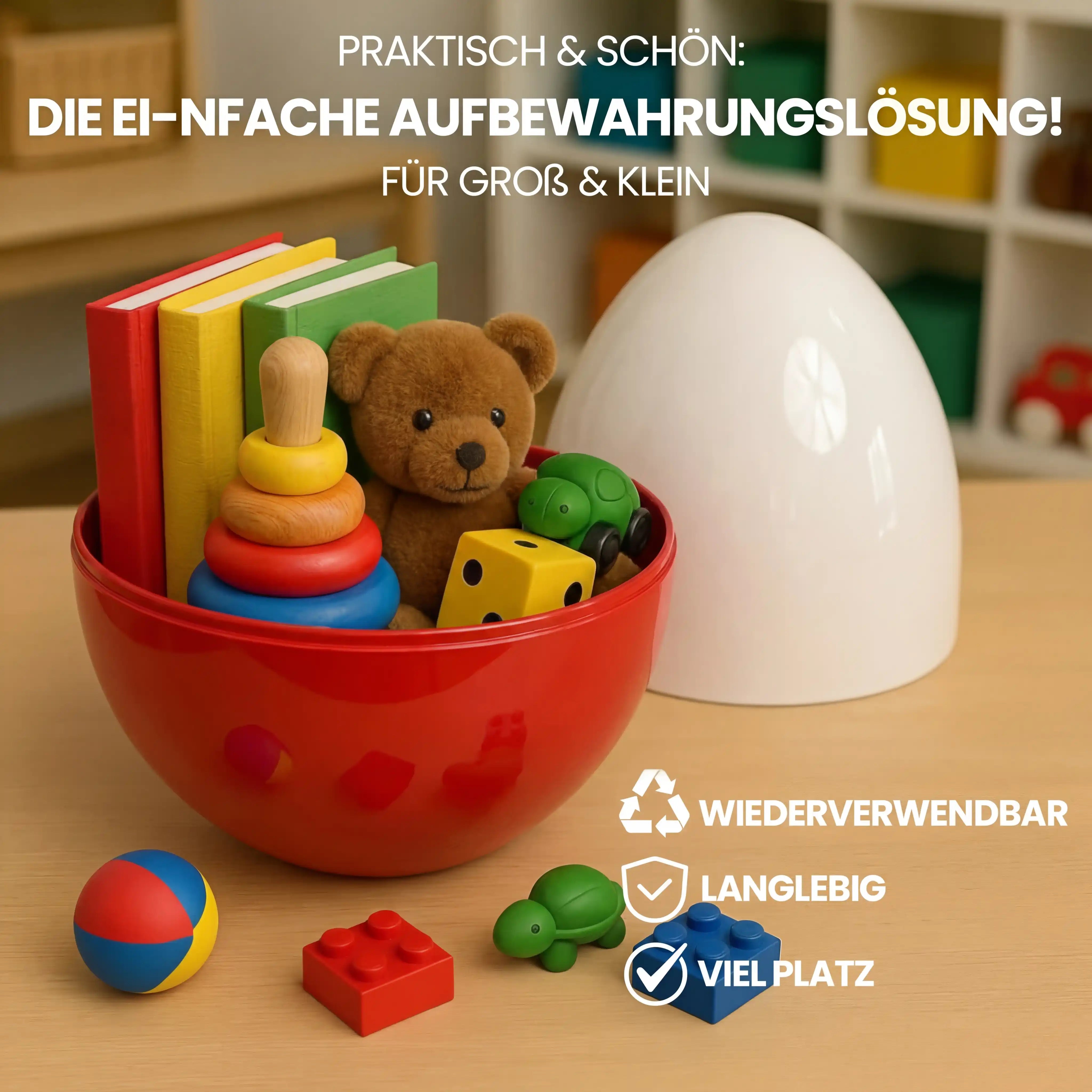 DIY Überraschungsei - Rot