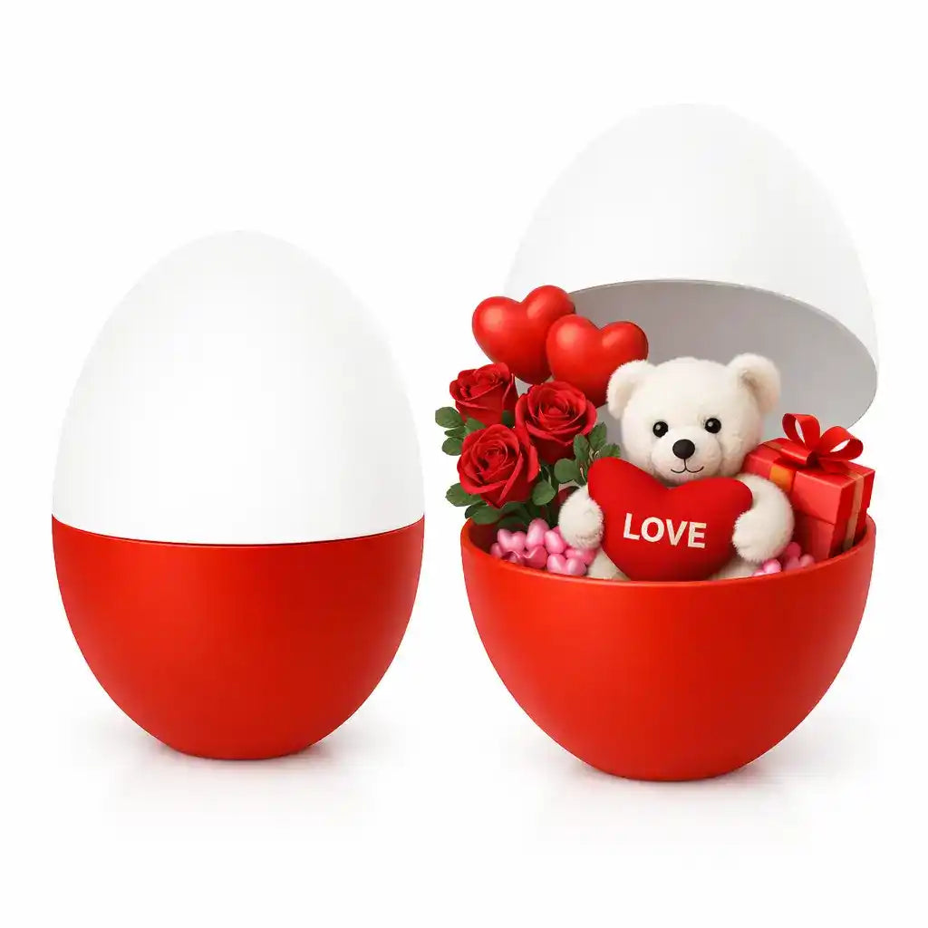 DIY Überraschungsei - Rot