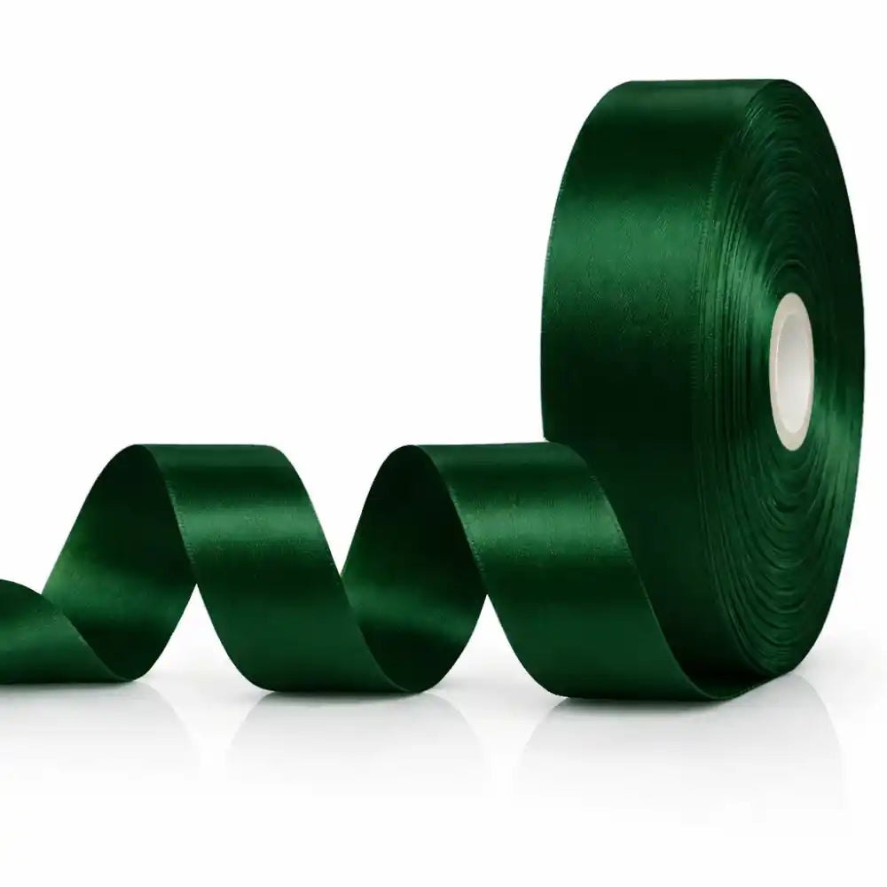 Satinband - Dunkelgrün