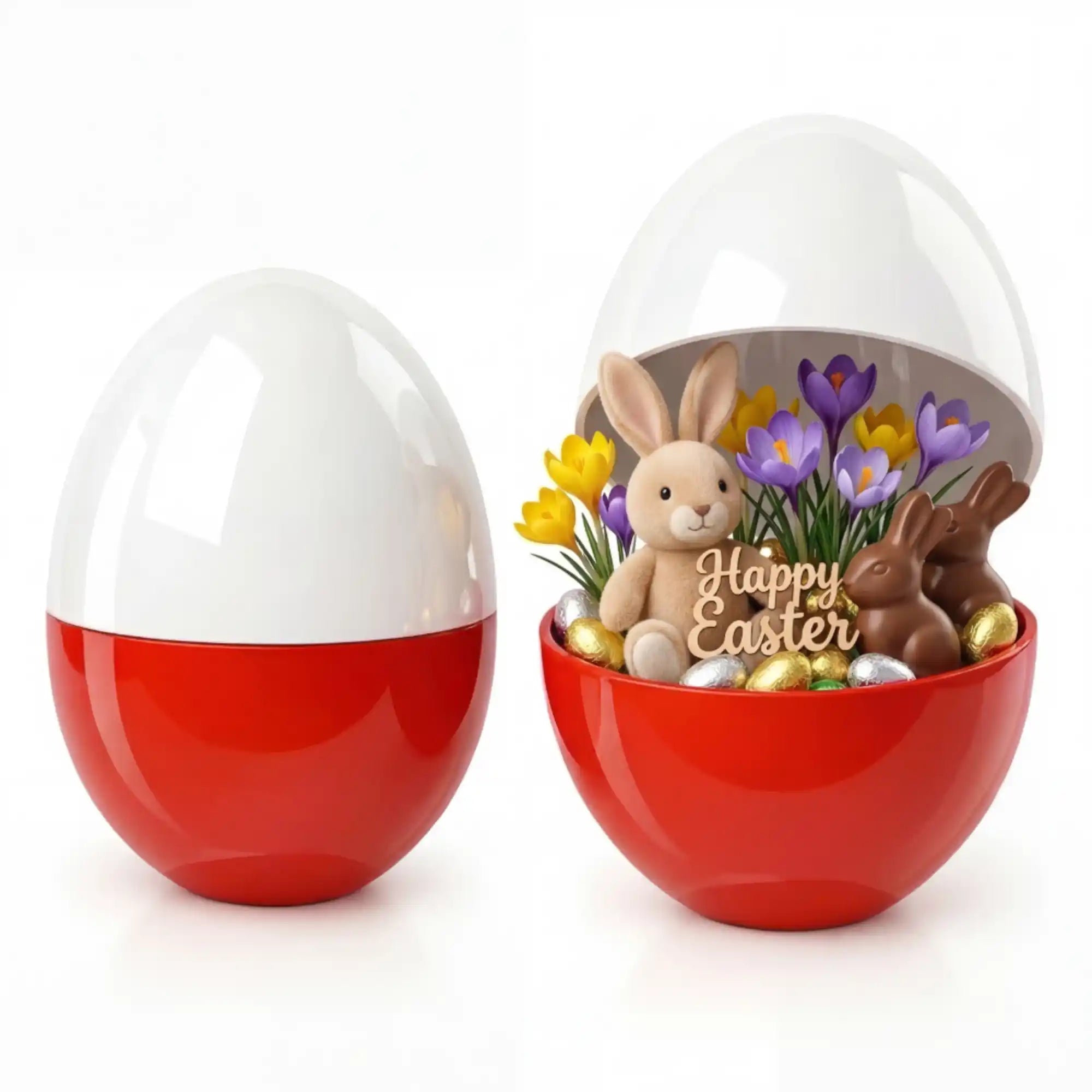 DIY Überraschungsei - Rot