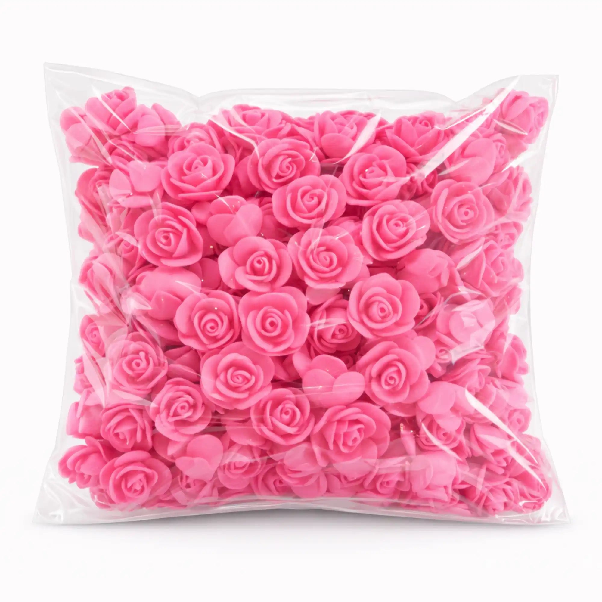Mini Schaumstoffrosen – Rosé (30 Stück)