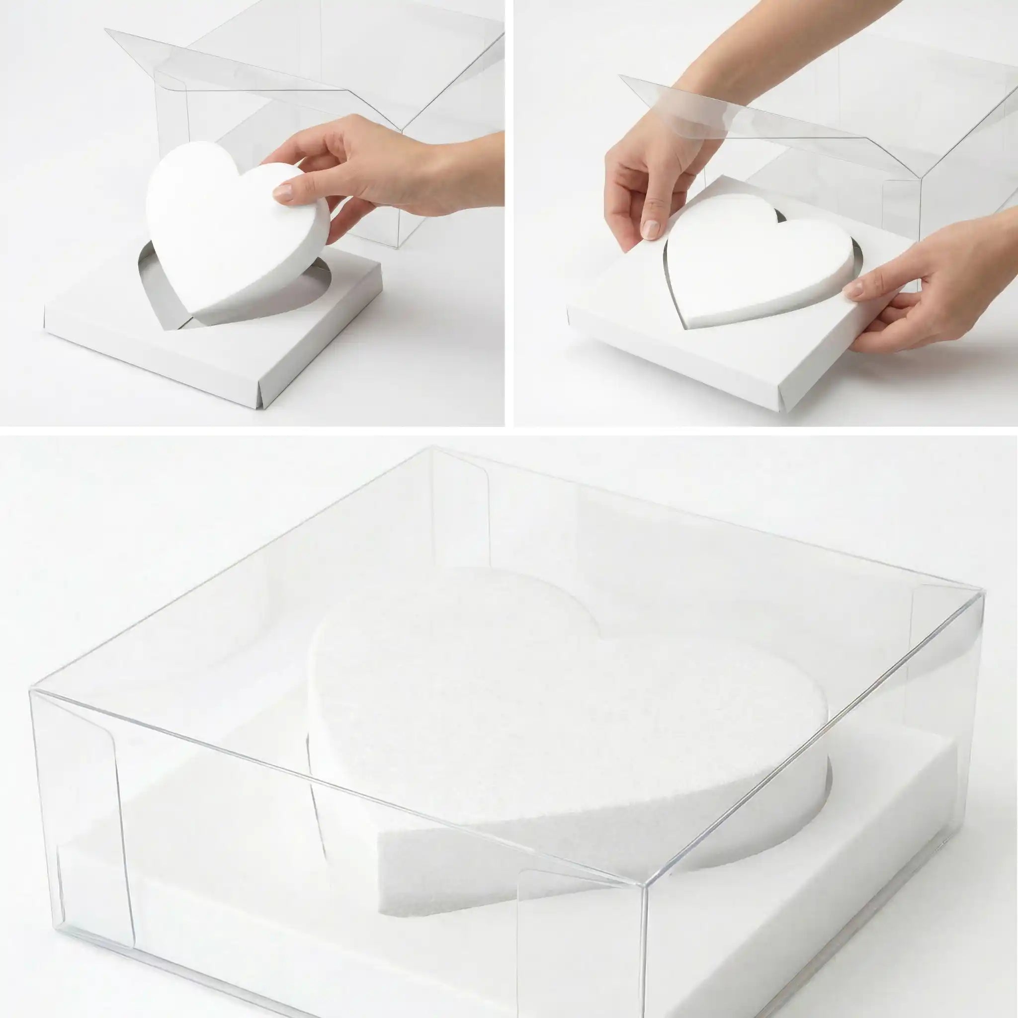 DIY Herz Geschenkbox [3er Set]