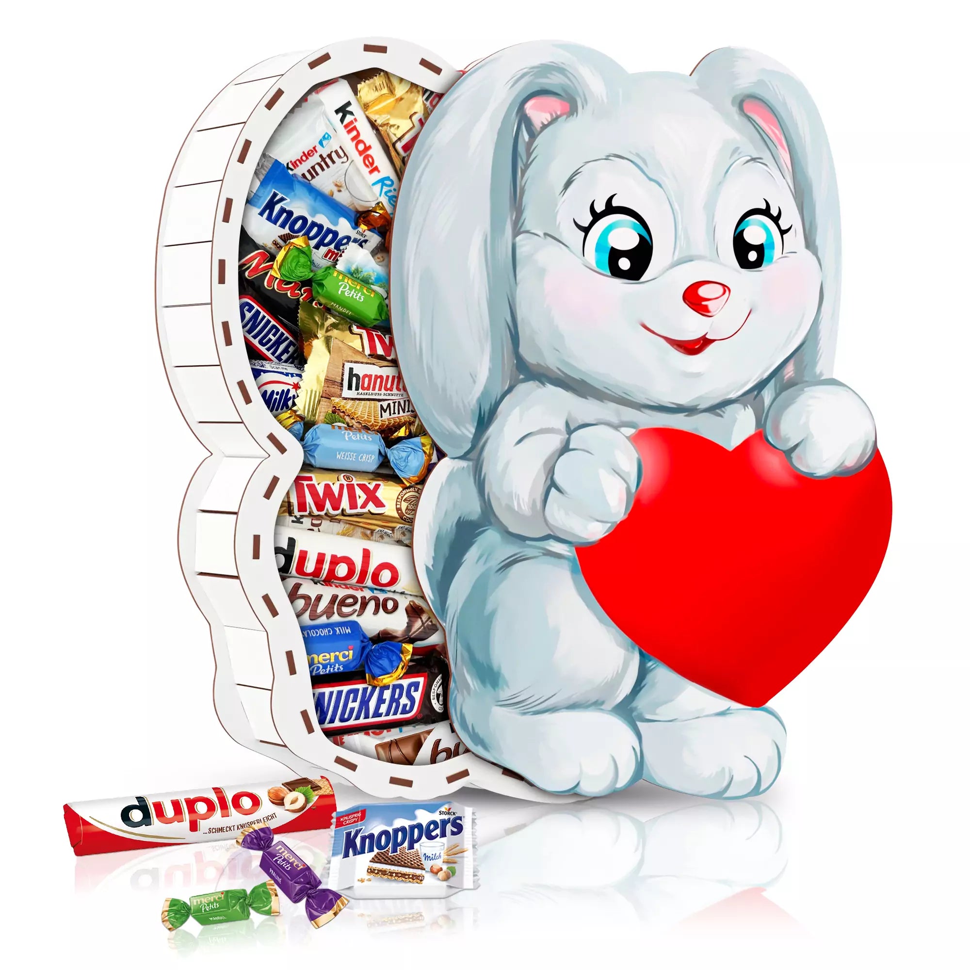 GIFTS&ONE-Häschen mit Herz